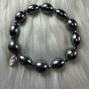 🧡10/$10 Elegant Silver Beaded Bracelet